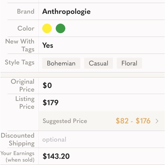 ANTHROPOLOGIE Verb By Pallavi Singhee Vineyard Tiered Maxi Dress Size 8 NWT - Picture 16 of 16